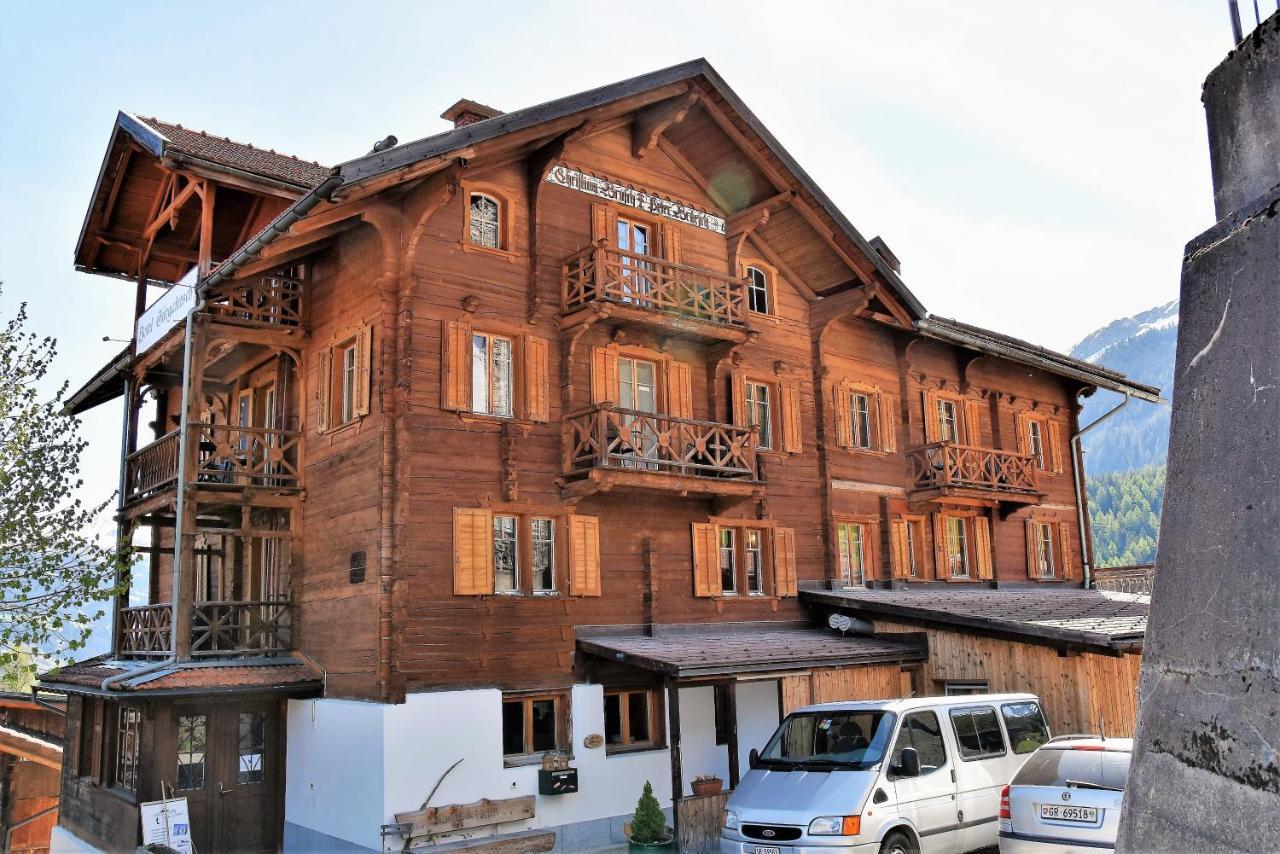 Alpina Lodge Bed & Breakfast Tschiertschen Exterior foto