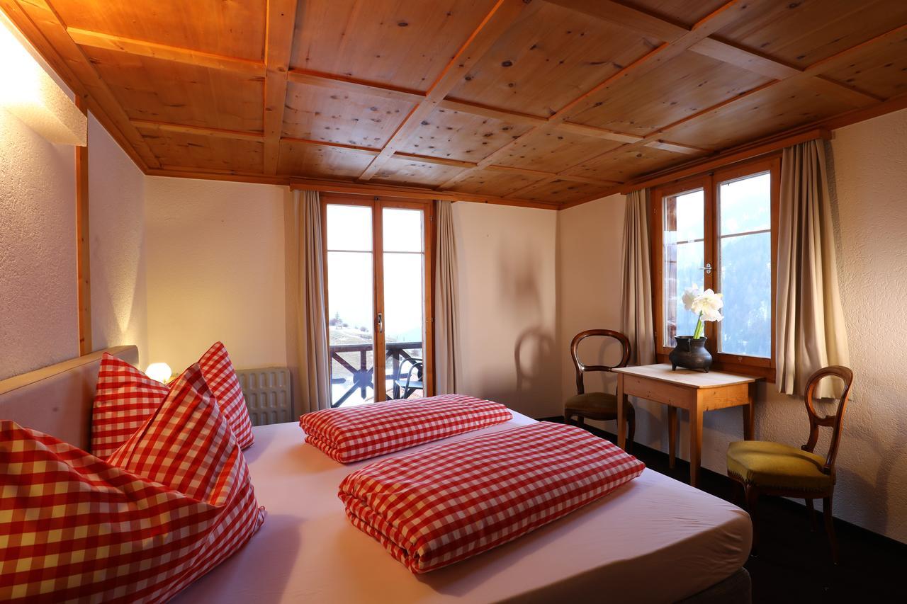 Alpina Lodge Bed & Breakfast Tschiertschen Exterior foto